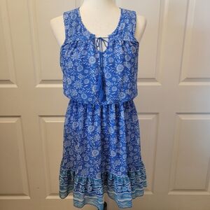 Lily Rose Mini Sleeveless Floral Dress Size S
